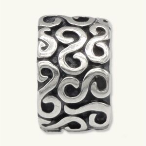 Pandora clip swirl charm  790338